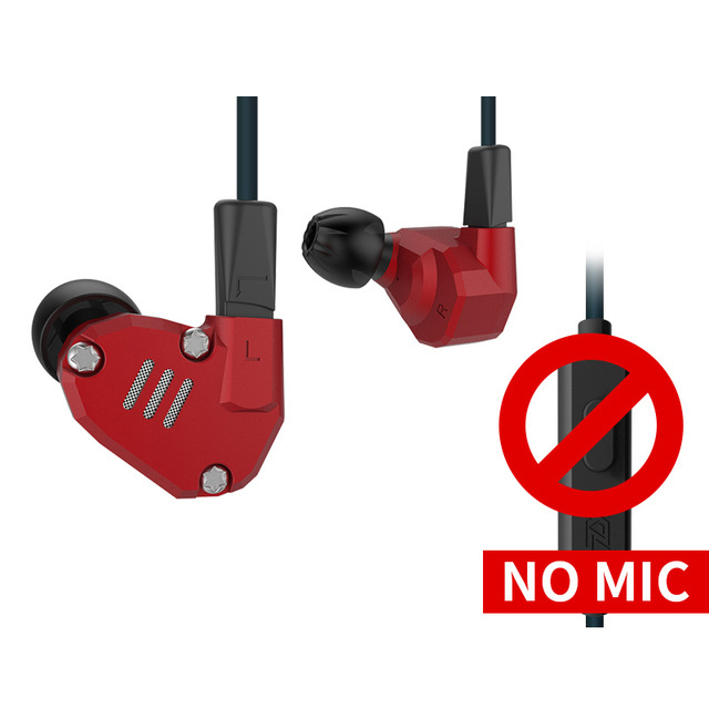 ขาย KZ ZS6 หูฟัง Hybrid 4 ไดร์เวอร์ (2DD 2BA) บอดี้อลูมีเนียม ถอดสายได้