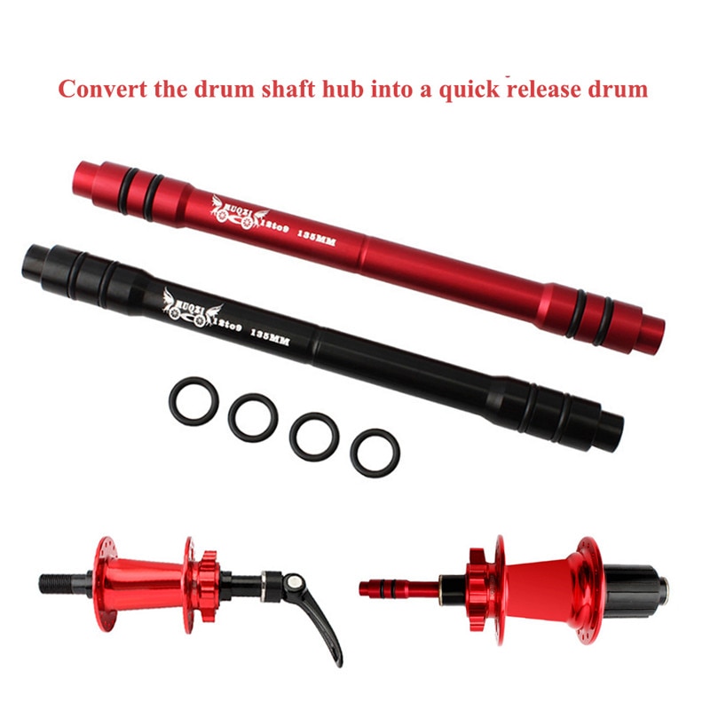 ตัวแปลงแกนล้อจักรยาน 12 เป็นแกน 9 (thaibike) แปลงแกน แปลงดุม 100/135/142/148มม.