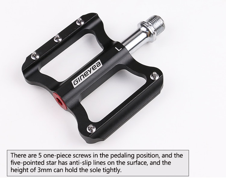 บันไดจักรยาน GINEYEA Ultralight252g Professional High Quality Sealed Bearing Pedal 252g