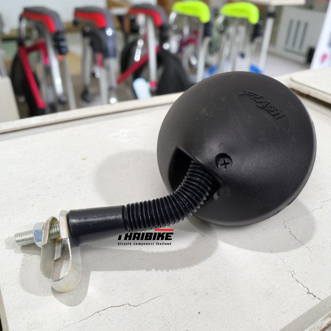 กระจกข้างจักรยาน มอเตอร์ไซค์ รถไฟฟ้า รุ่นใหม่ ขนาดใหญ่3.5นิ้ว (9ซม.)