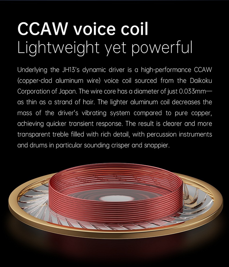 FiiO JadeAudio JH13 หูฟัง IEMs 3 ไดรเวอร์ 1DD+2BA สำหรับนักฟังเพลงคุณภาพสูง Faceplate ไม้แท้ ดีไซน์หรู ประกันศูนย์ไทย