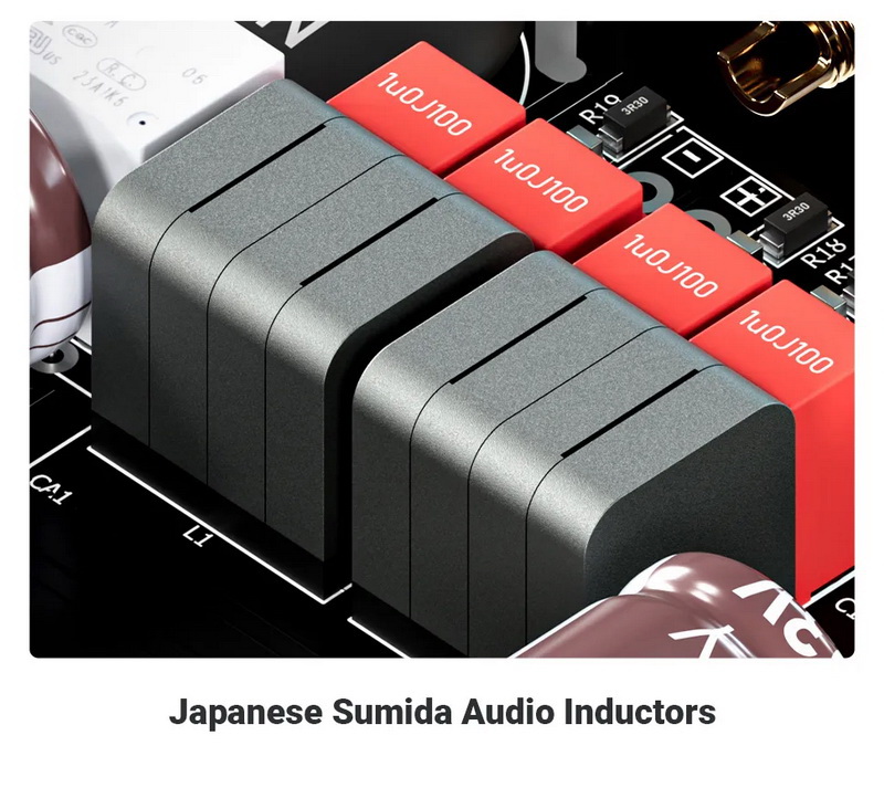 Fosi Audio V3-48V Power Amplifier ClassD ชิป TPA3255 อัพเกรด Op-Amp ได้ ประกันศูนย์ไทย