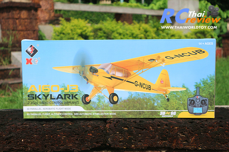 Piper J3 SuperCub 650mm.4Ch 3d6g Brushless Motor