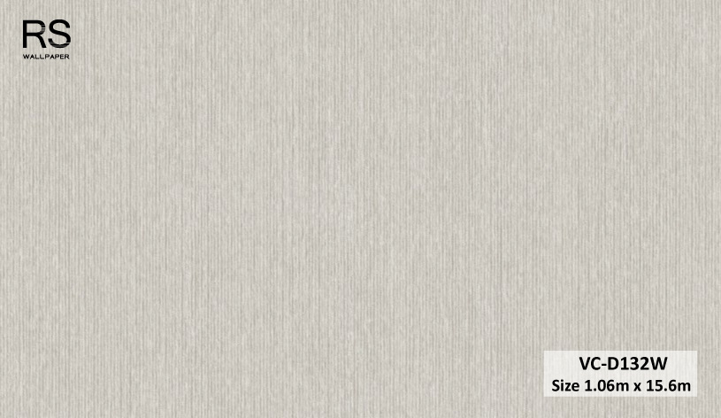วอลเปเปอร์ลายเสี้ยนไม้ สีน้ำตาลอ่อน VC-D132W