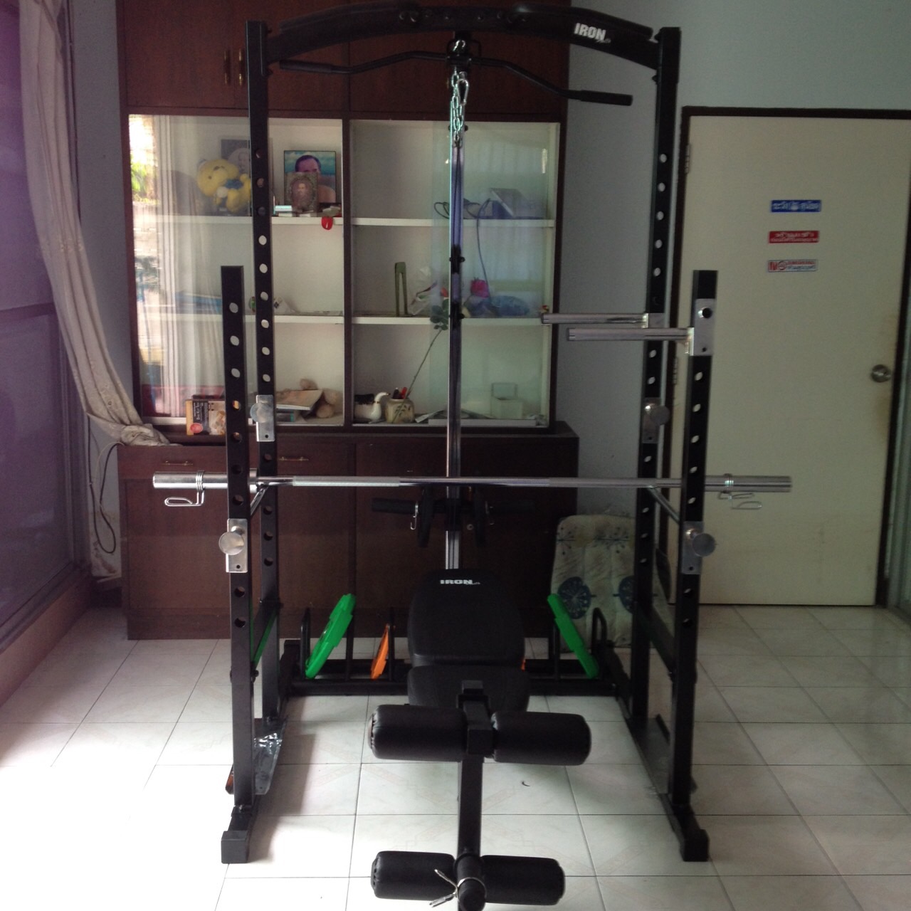 ขาย Power rack เล่น Dip ได้