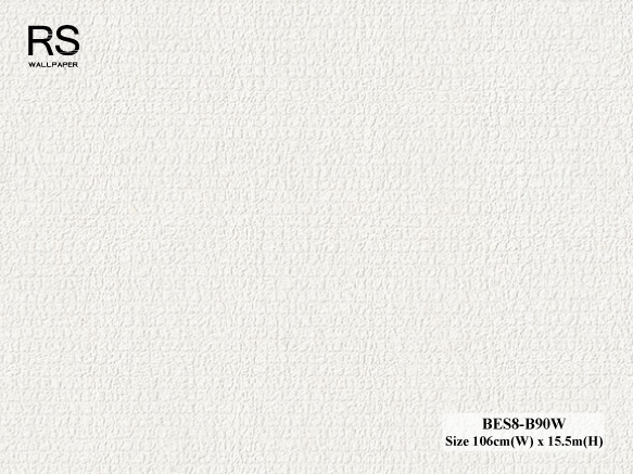 วอลเปเปอร์สีขาวครีม BES8-B90W