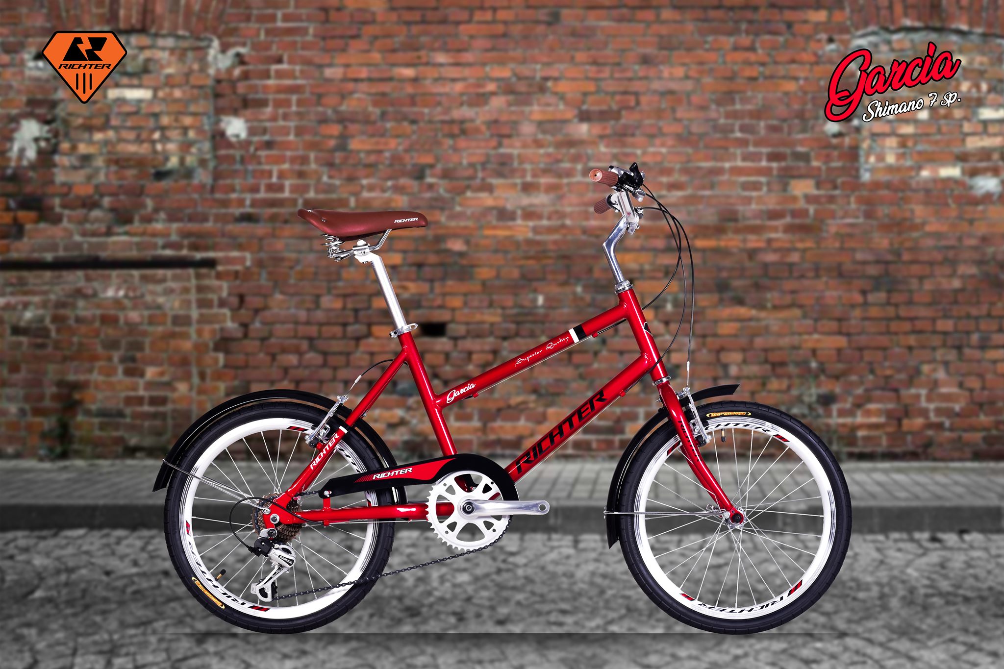 รถจักรยานมินิ RICHTER รุ่น MINI GARCIA 406 VINTAGE