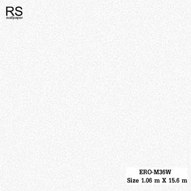 วอลเปเปอร์ สีขาว ERO-M36W