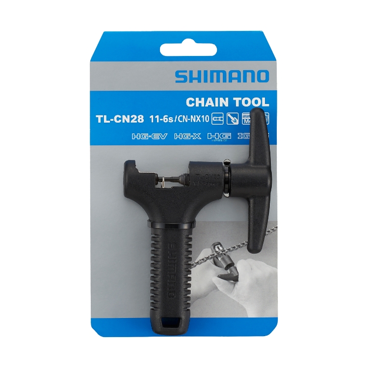 ตัวตัดโซ่จักรยานชิมาโน่, SHIMANO TL-CN28, ใช้ 6 ถึง 11 SPD, MADE IN TAIWAN
