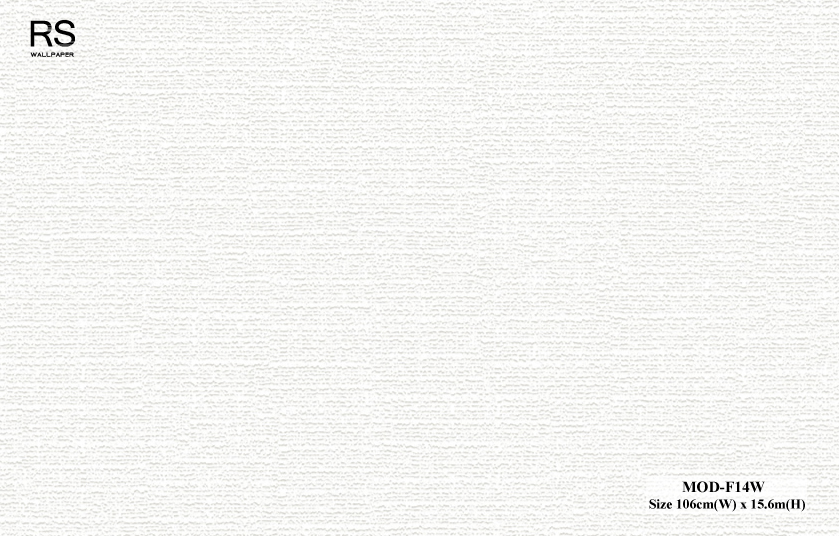 วอลเปเปอร์ สีพื้นขาว MOD-F14W