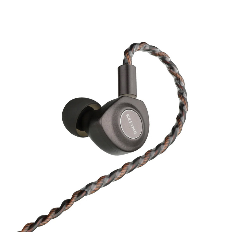KEFINE Delci หูฟัง IEMs ไดรเวอร์ Dynamic 10 มม. ไดอะแฟรม DLC+PU ให้เสียงความละเอียดสูง ประกันศูนย์ไทย