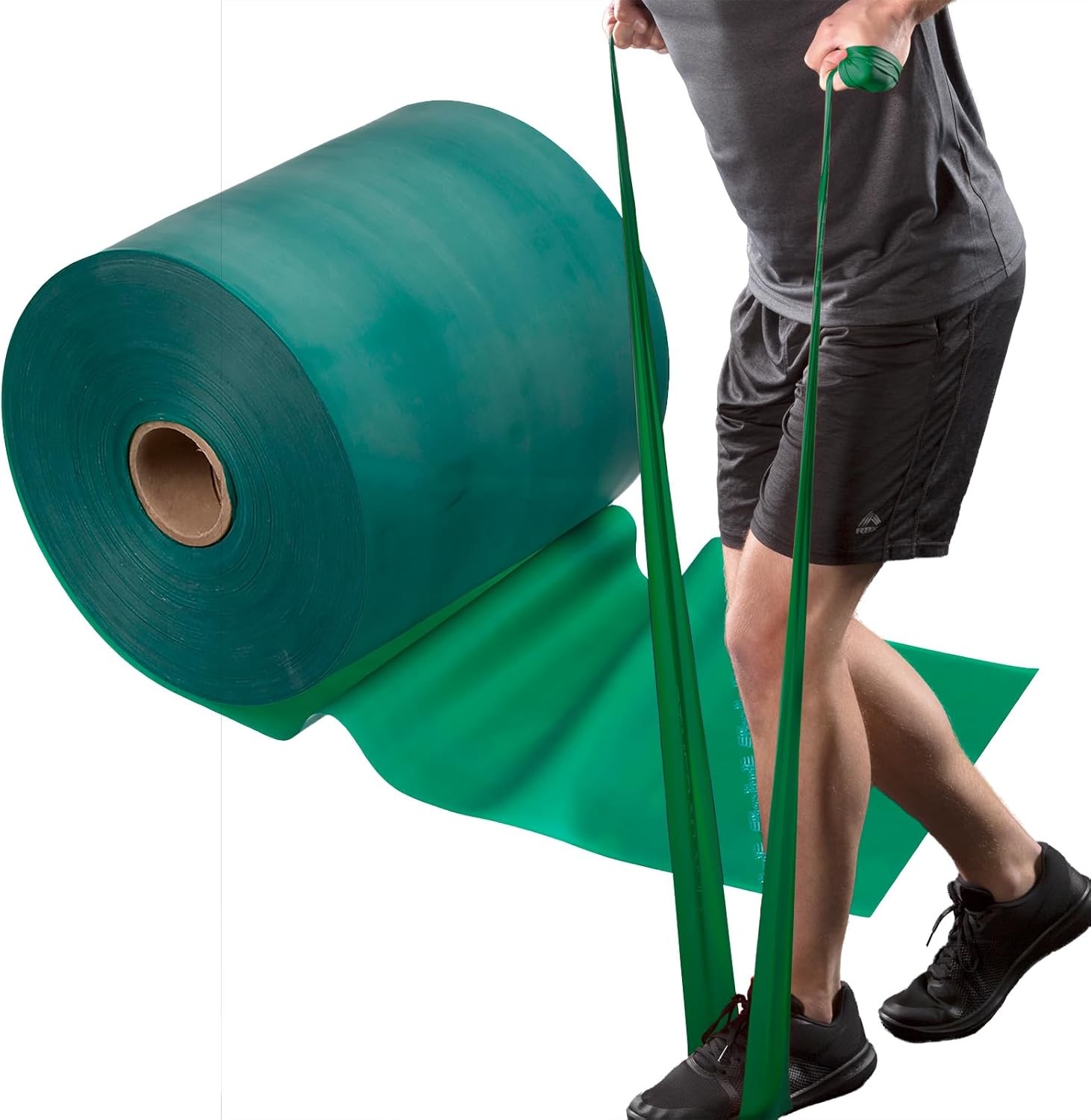 แผ่นยางยืดออกกำลังกายTheraBand ขนาด 45.5 เมตร (50 หลา) USA