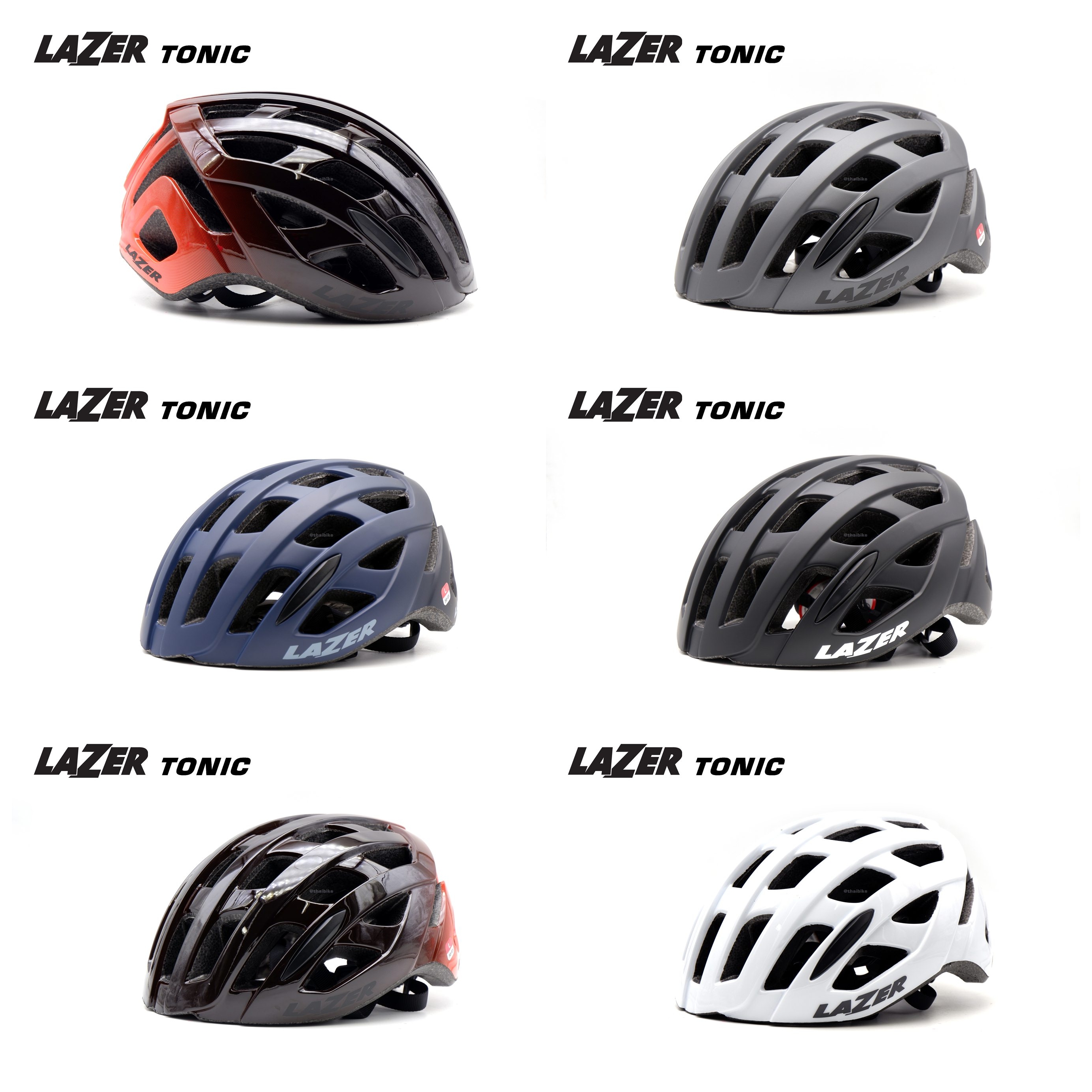 ของแท้ศูนย์ไทย หมวกกันน็อคจักรยาน LAZER TONIC