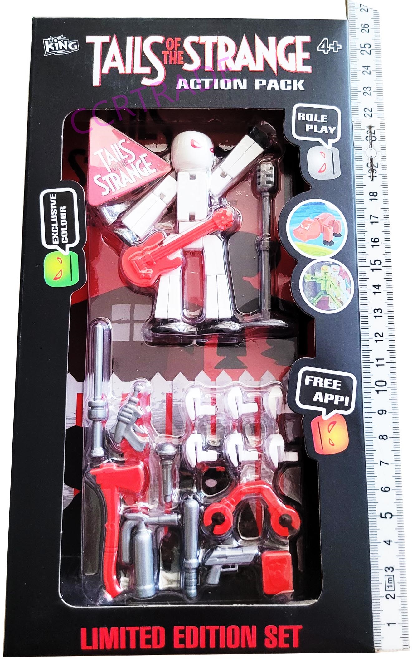 เซ็ทหุ่น StikBot+อุปกรณ์กล่อง 12.5x24 ซม.(งานห้าง)(1x6)