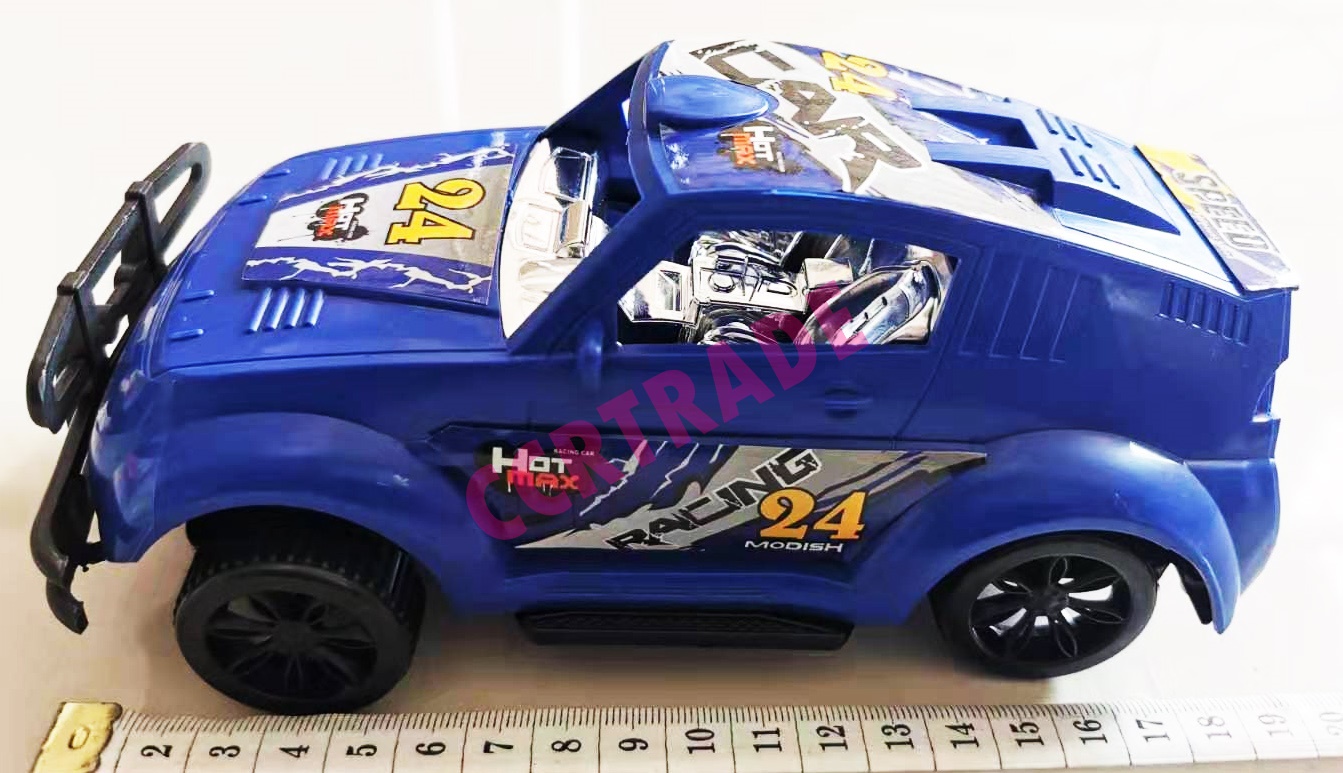 รถแข่งสีสดเบาะเงา 20 ซม.