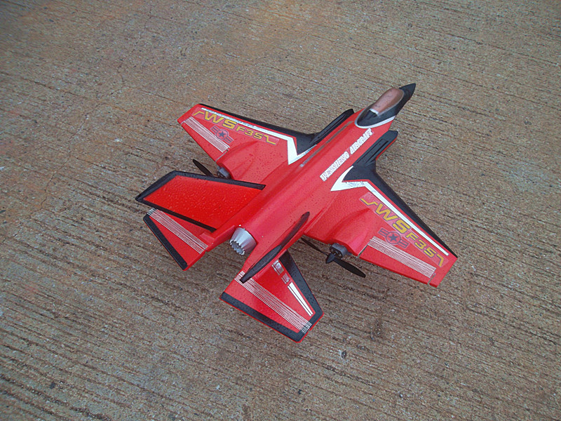 F-35a lightning เครื่องบินบังคับความเร็วสูง 4 ch