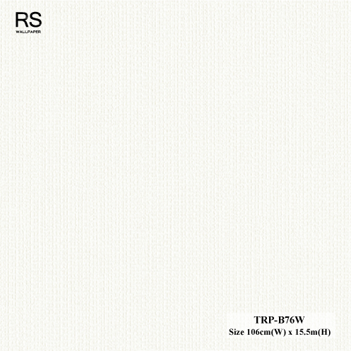 วอลเปเปอร์สีขาว TRP-B76W