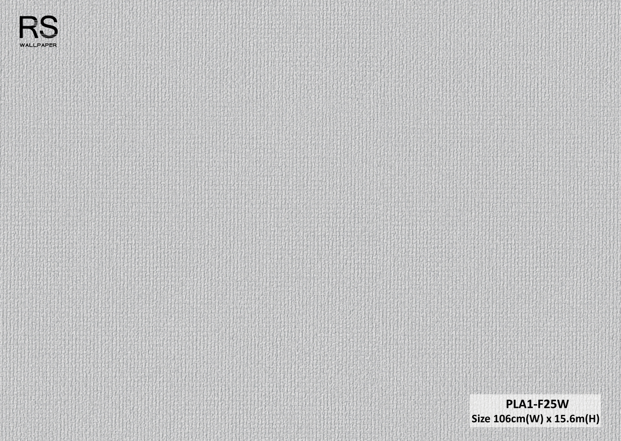 วอลเปเปอร์ สีเทา PLA1-F25W