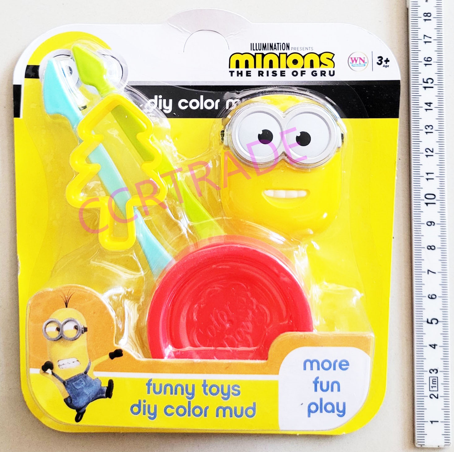 เซ็ทแป้งโดมินเนี่ยน+อุปกรณ์แผง 18 ซม.(ลิขสิทธิ์แท้)