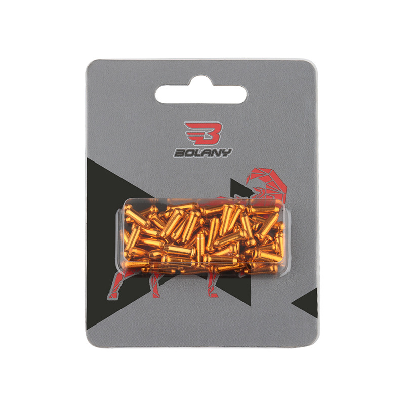 หัวปิดปลายสายในเบรค สายในเกียร์จักรยาน BOLANY มีแพคกิ้ง 50ตัว