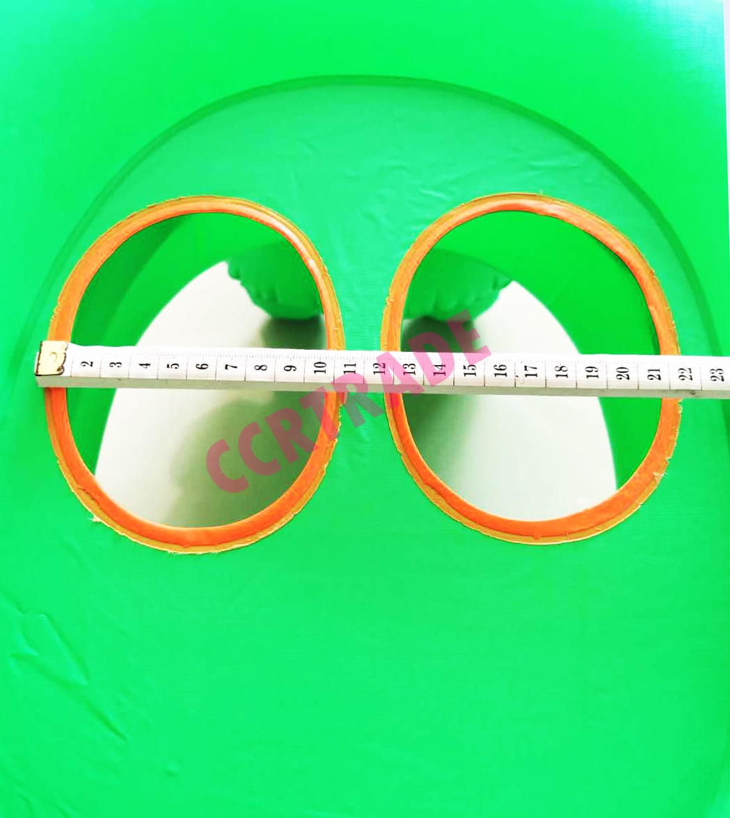 ห่วงสอดขาเป่าลม มีเสียง ลายจระเข้ 46x76 ซม.(1x3)