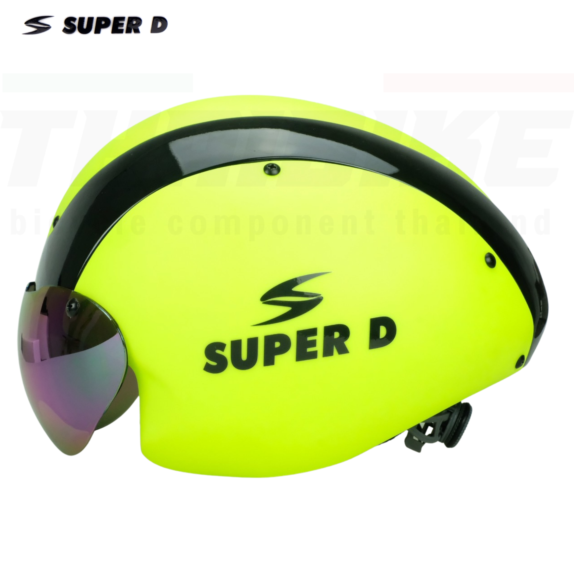 🚴♂️ หมวกกันน็อคจักรยาน SUPER D แบบแอร์โร่ว์ 2in1
