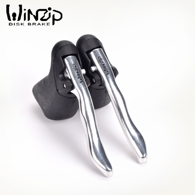 มือเบรคจักรยานอลูมิเนียม เสือหมอบ WINZIP