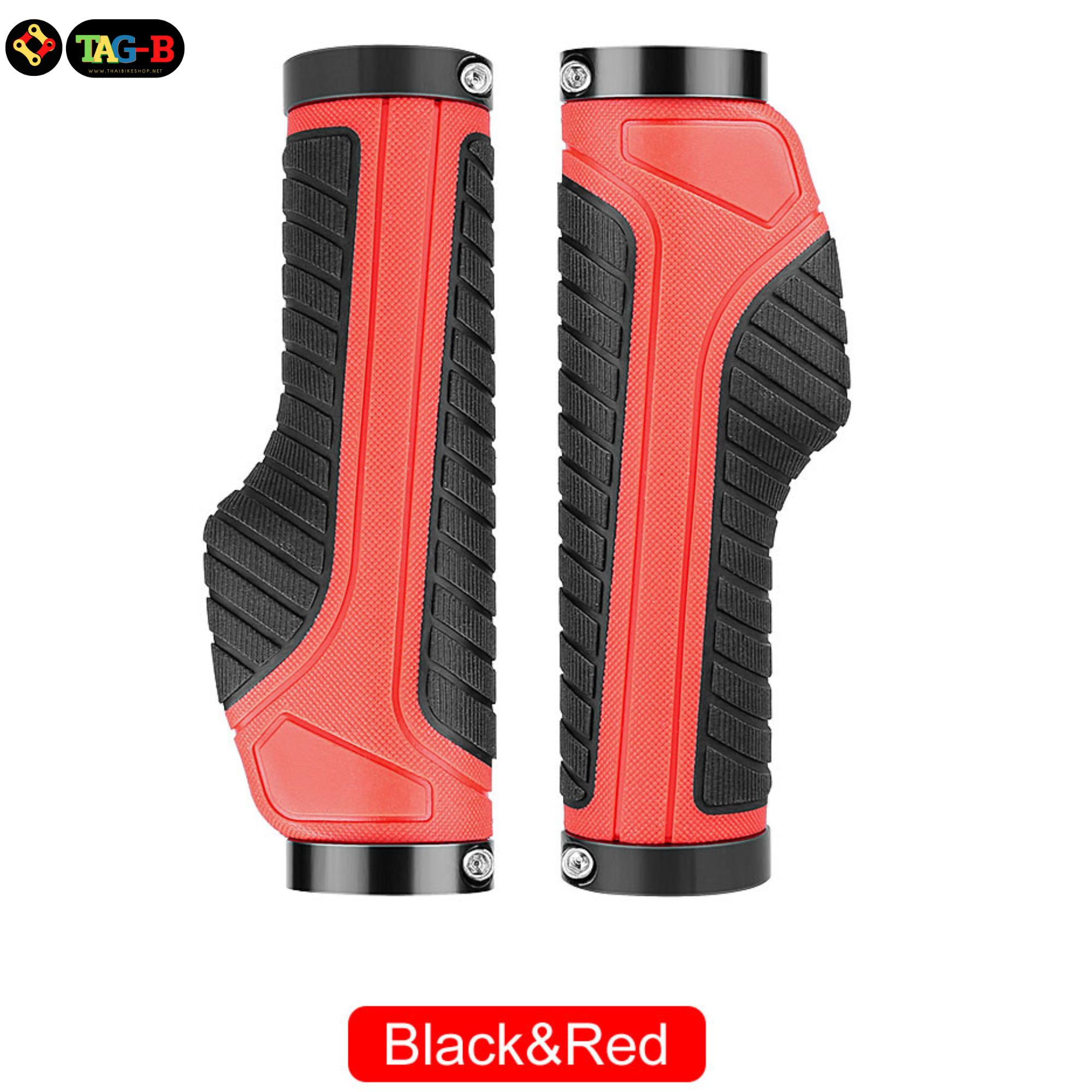 ปลอกแฮนด์จักรยานแบบรัด มีส่วนรองรับมือ SD พร้อมรัดสองชั้น