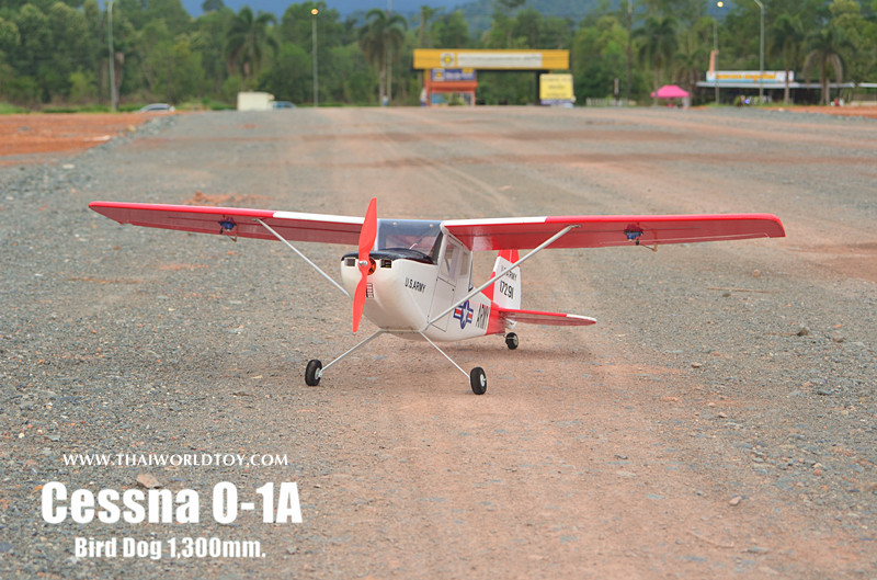 Cessna 0-1A Birddog US.ARMY 1,300MM. (ชุดPNP)