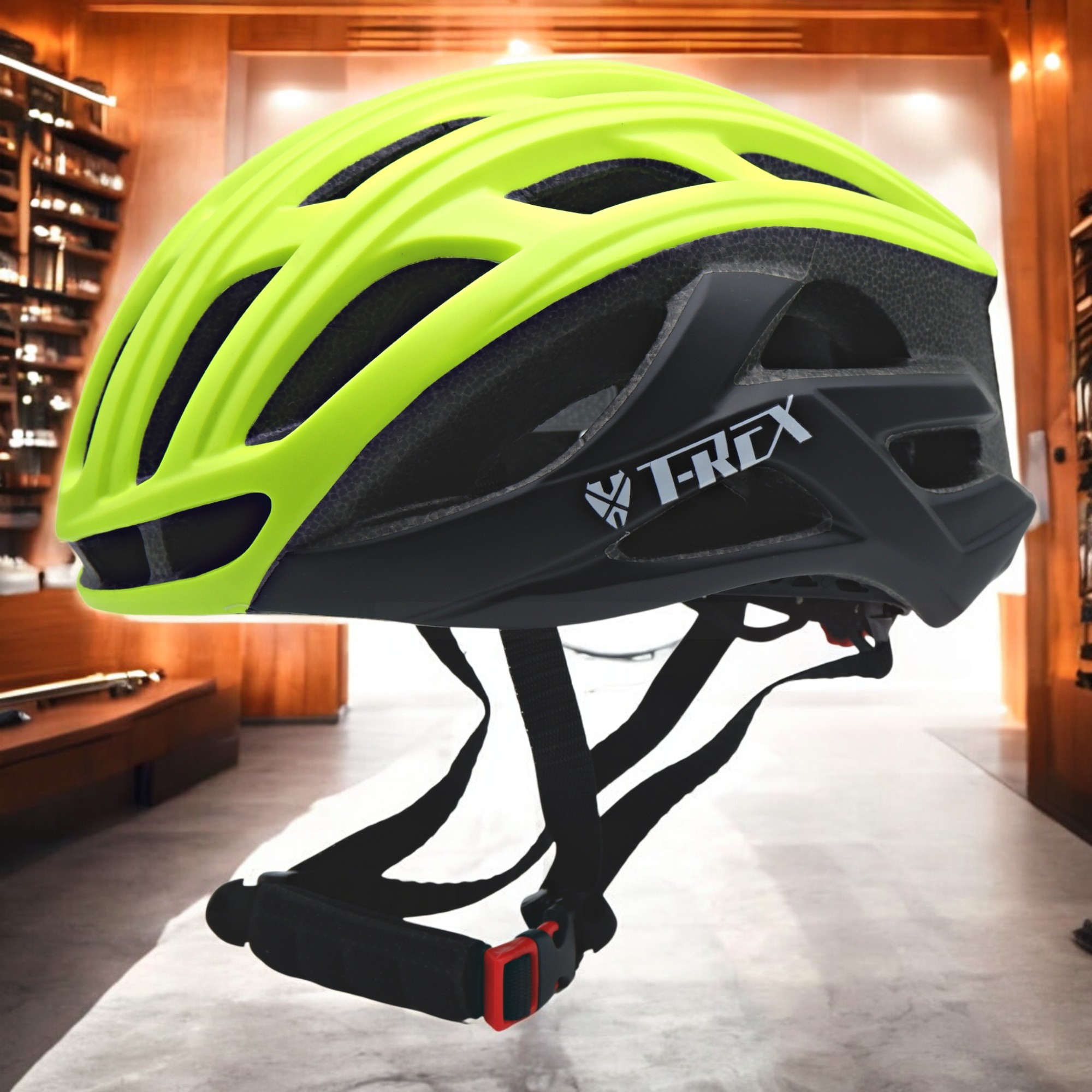 หมวกกันน็อคจักรยานเสือหมอบ เสือภูเขา T-REX N1939 อินโมล