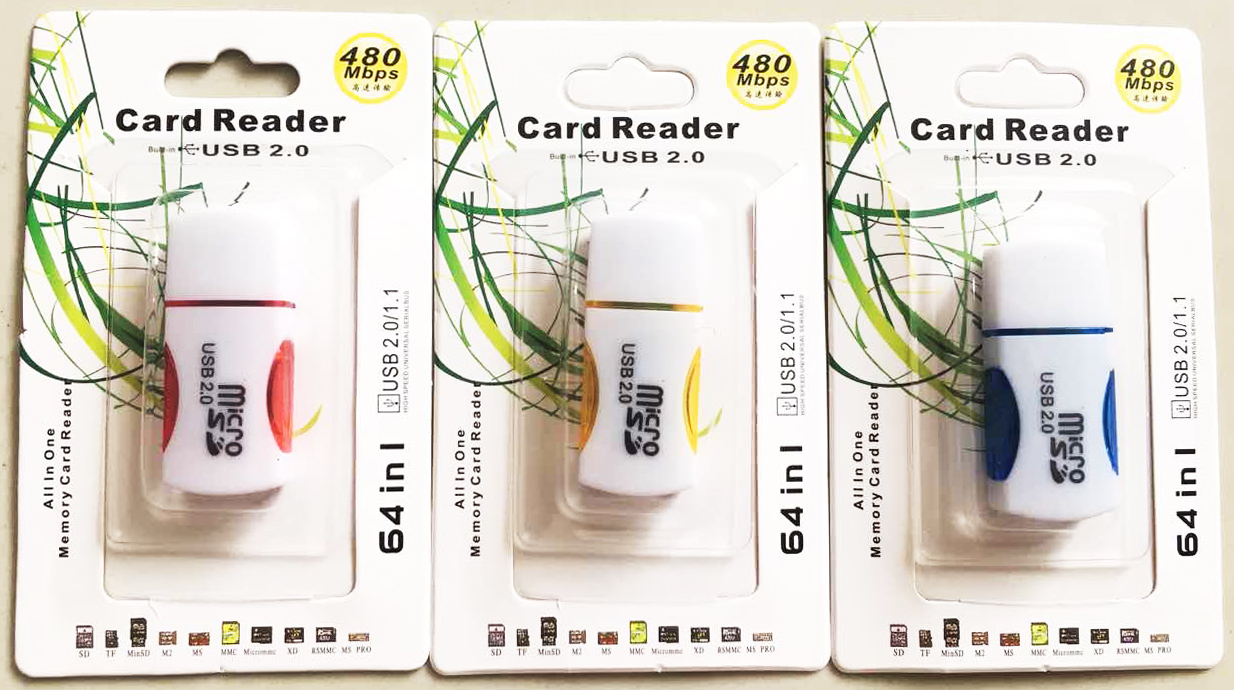 การ์ดรีดเดอร์สีสดแผง 11 ซม.