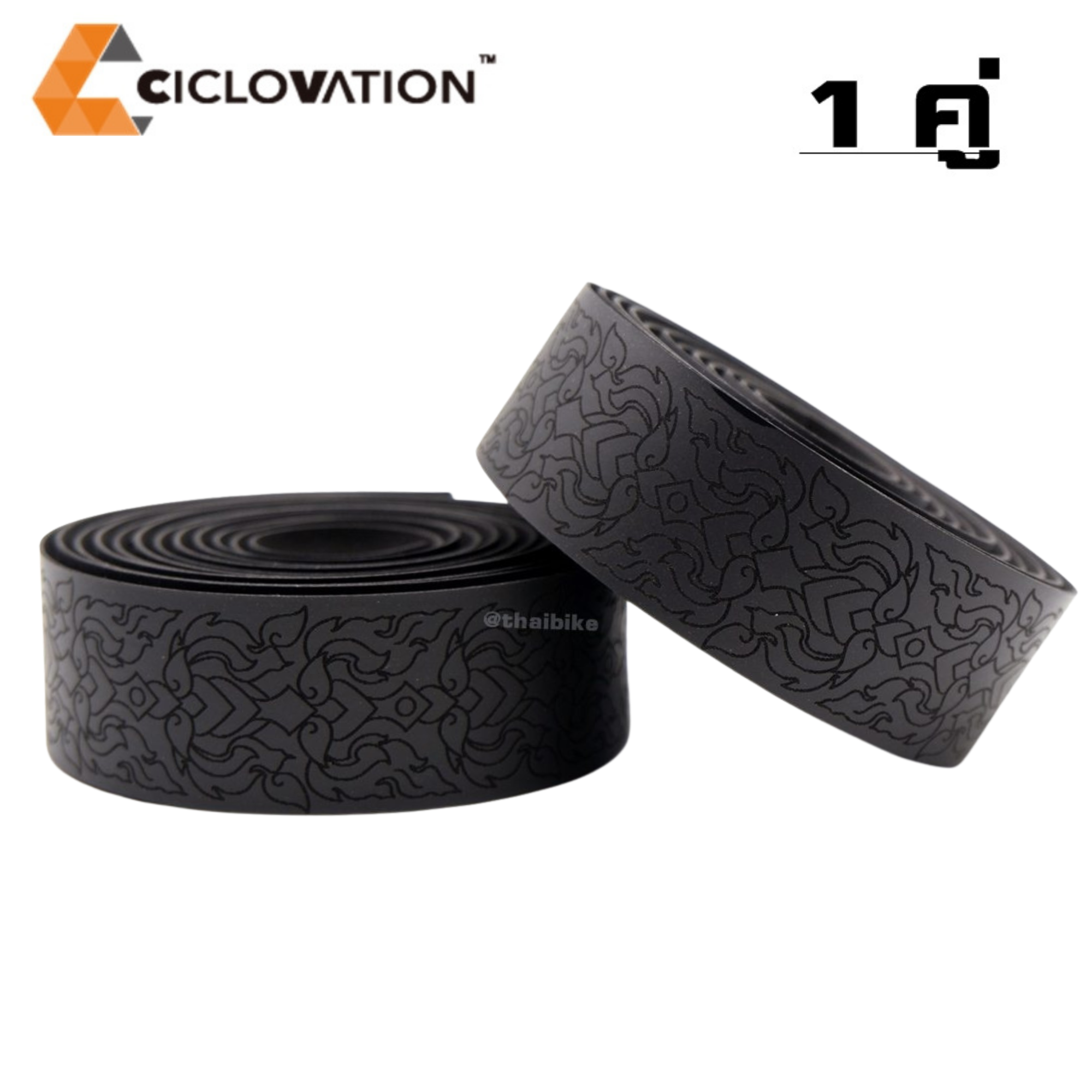ผ้าพันแฮนด์จักรยาน CICLOVATION Kranok ลายกนกไทย