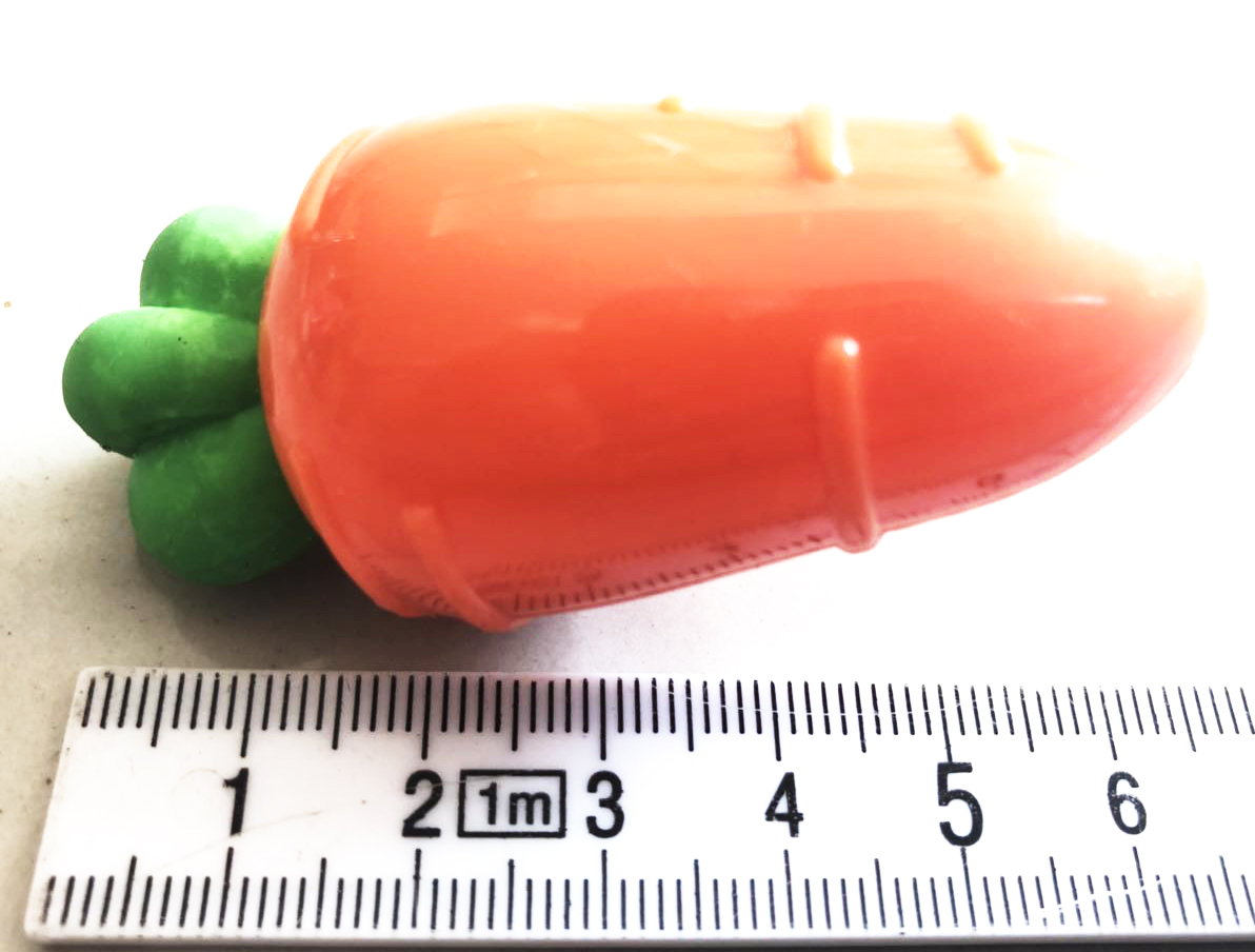 กบเหลาแครอท 60 ชิ้นกระปุก 17 ซม.