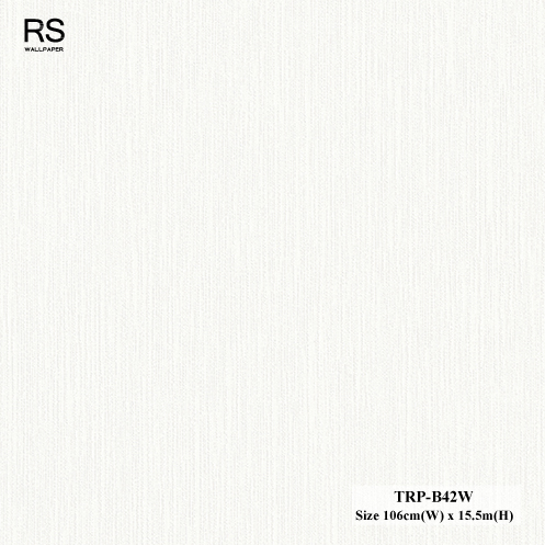 วอลเปเปอร์สีขาว TRP-B42W