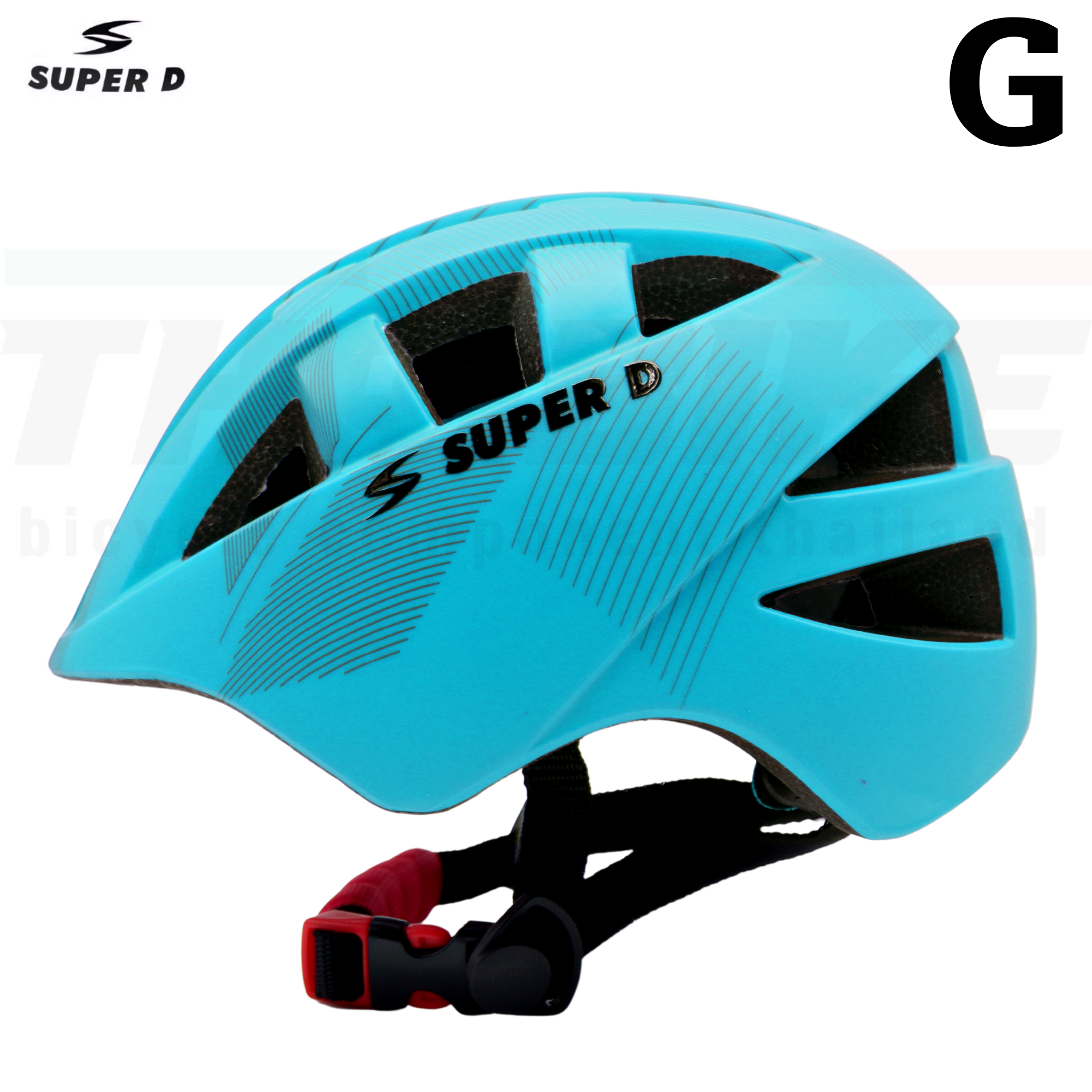 หมวกกันน็อคจักรยานสำหรับเด็ก SUPER D ไซต์ S/M