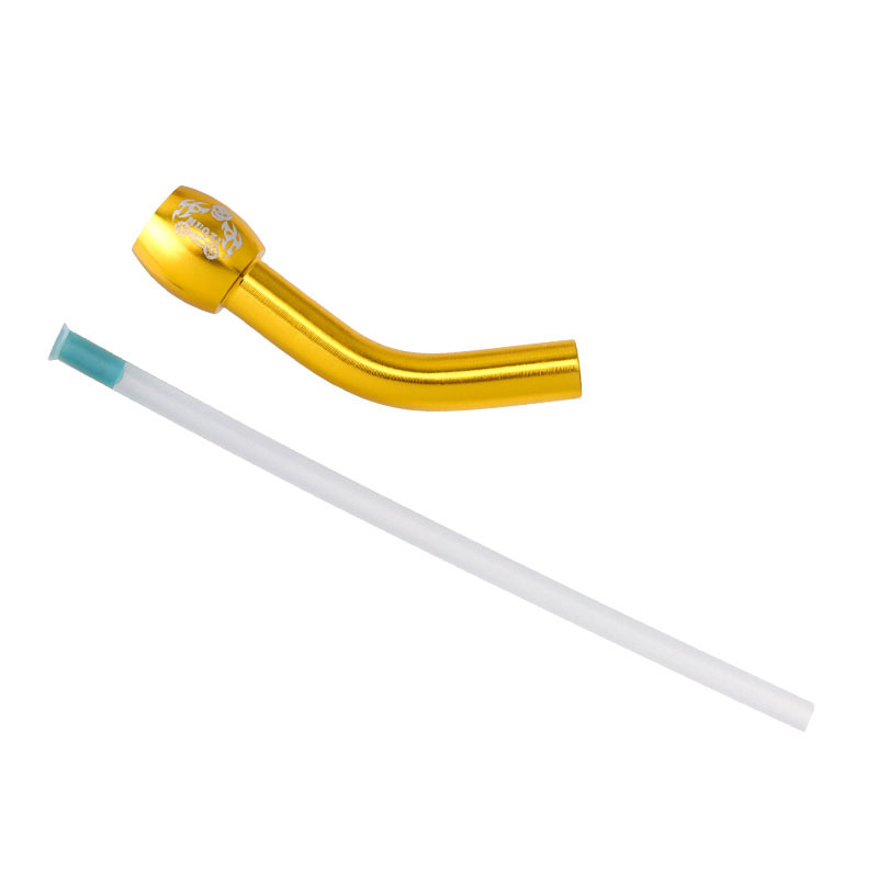 หัวต่อสายเกียร์เข้าตีนผีจักรยานกันสายเกียร์หัก MUQZI rear dial line tail bend aluminum alloy