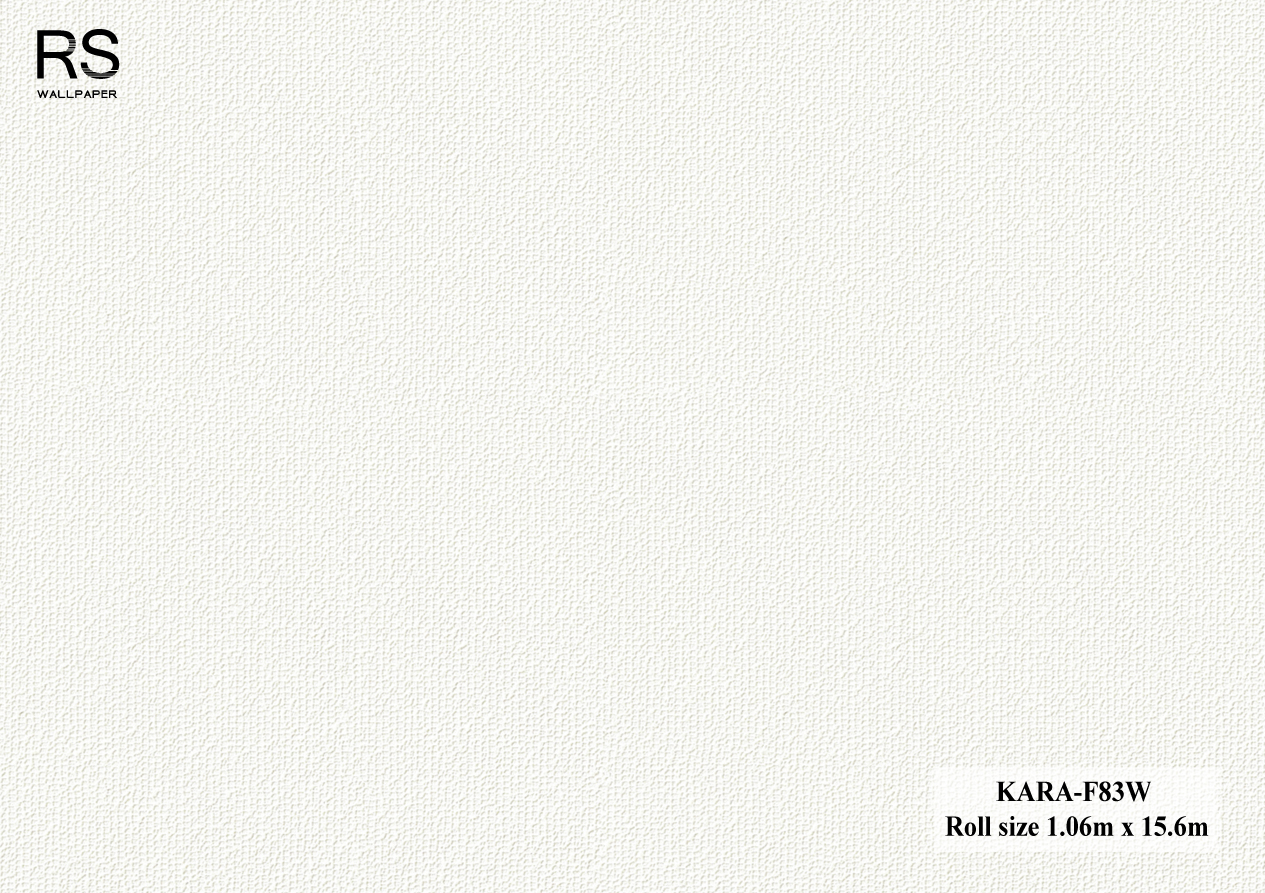 วอลเปเปอร์ สีขาว KARA-F83W