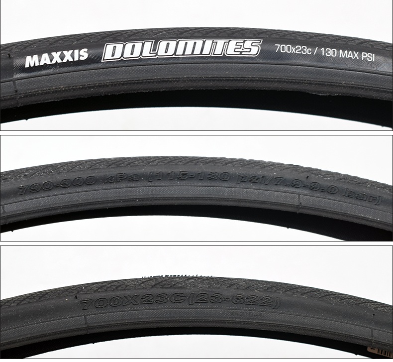 ยางนอกจักรยาน MAXXIS DOLOMITES ขอบพับ 700x23C 700X25