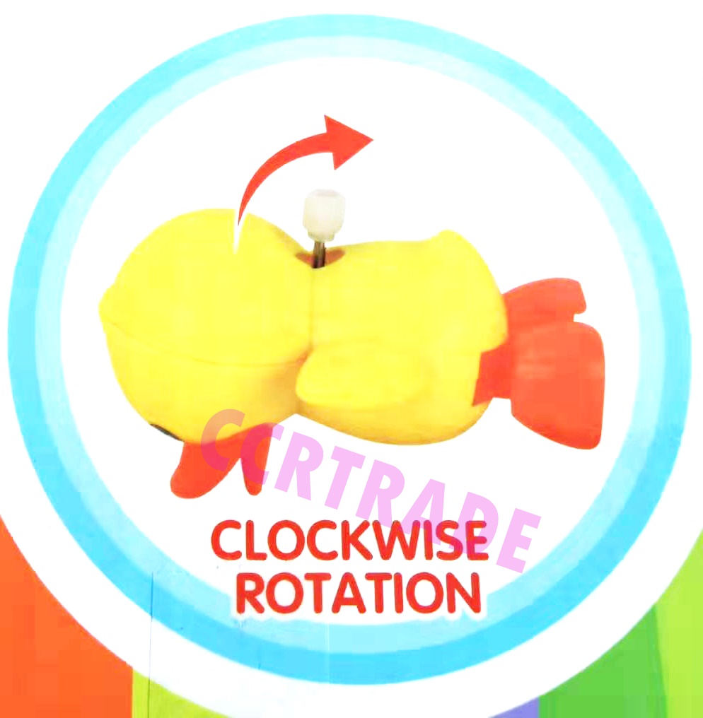 เป็ดน้อยว่ายน้ำ ไขลานกล่อง 31.5 ซม.