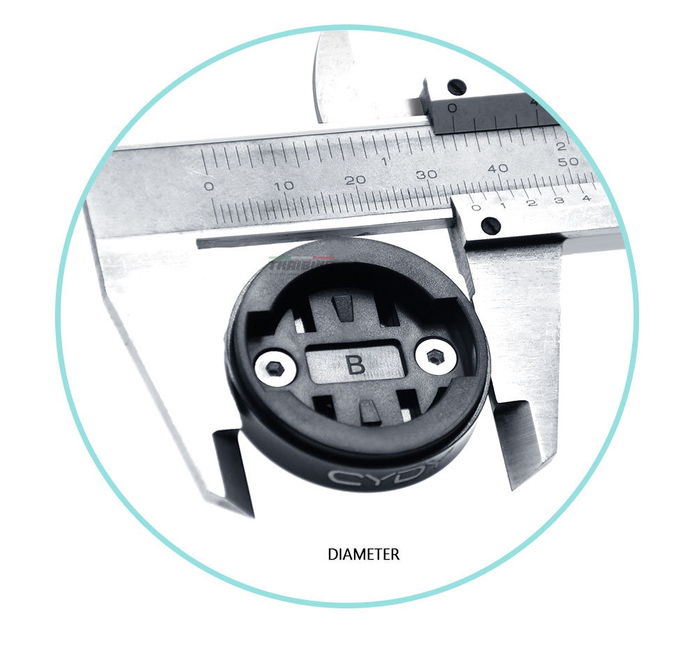 ฝาปิดสเต็มแบบติดไมล์จักรยาน CYDY WAHOO GARMIN BRYTON IGPSPORT