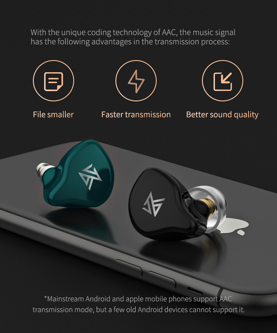 ขาย KZ S1 หูฟัง True Wireless 2 ไดร์เวอร์ (1DD+1BA) รองรับ Bluetooth 5.0 , AAC