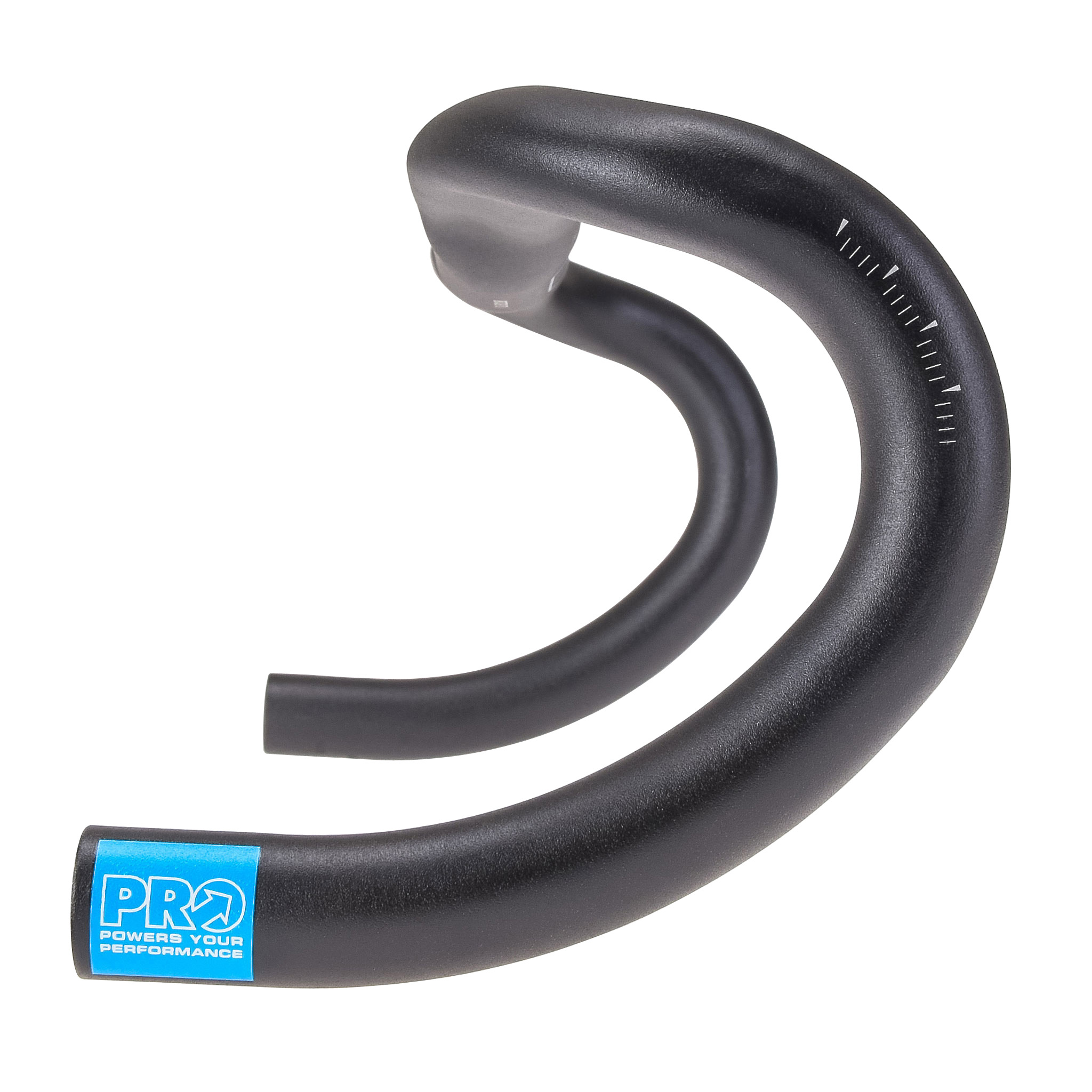 แฮนด์จักรยานเสือหมอบ SHIMANO PRO LT COMPACT ERGO สีดำ