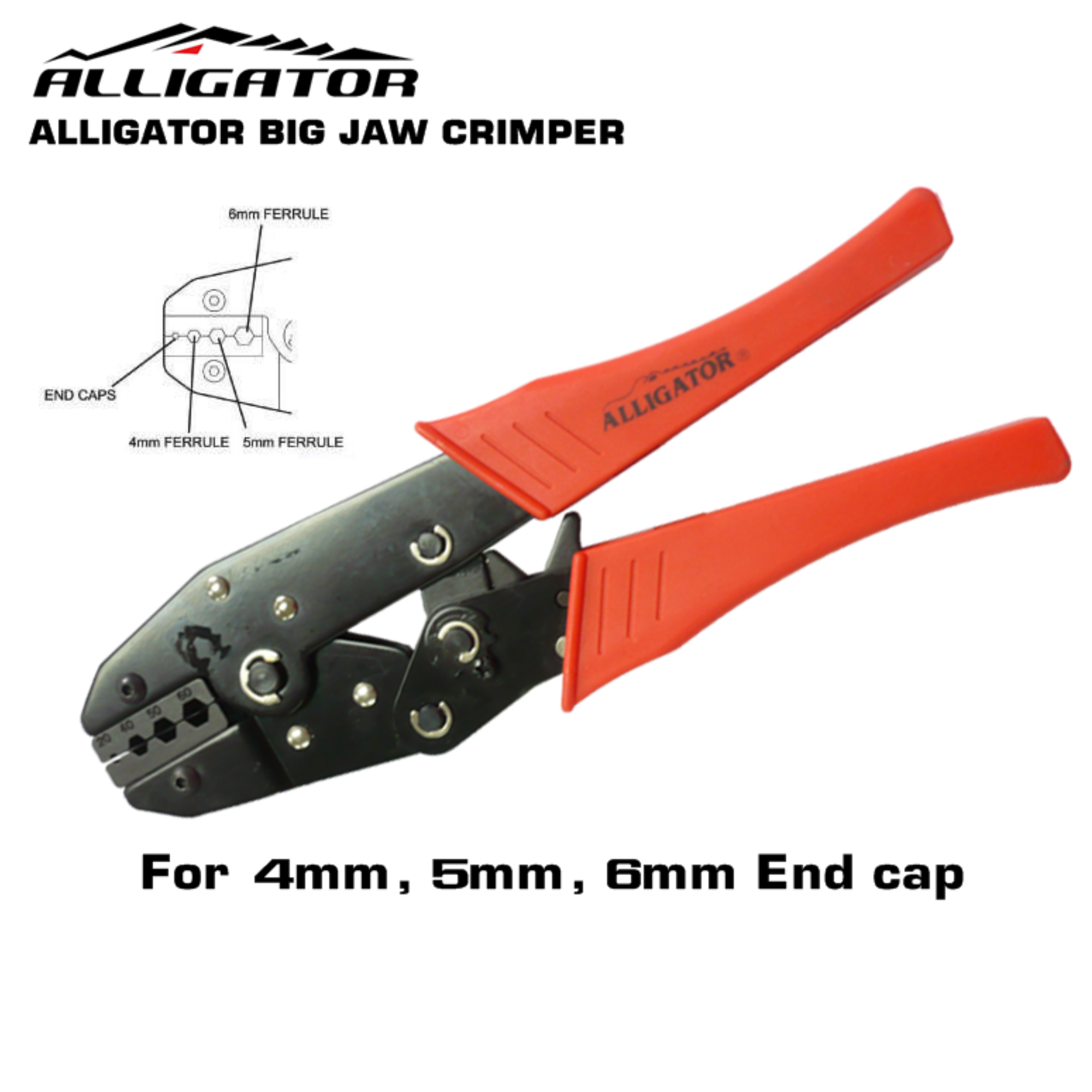 คีมย้ำปลายสายจักรยาน ALLIGATOR LY-T08-DIY End Cap สายในเบรค สายในเกียร์
