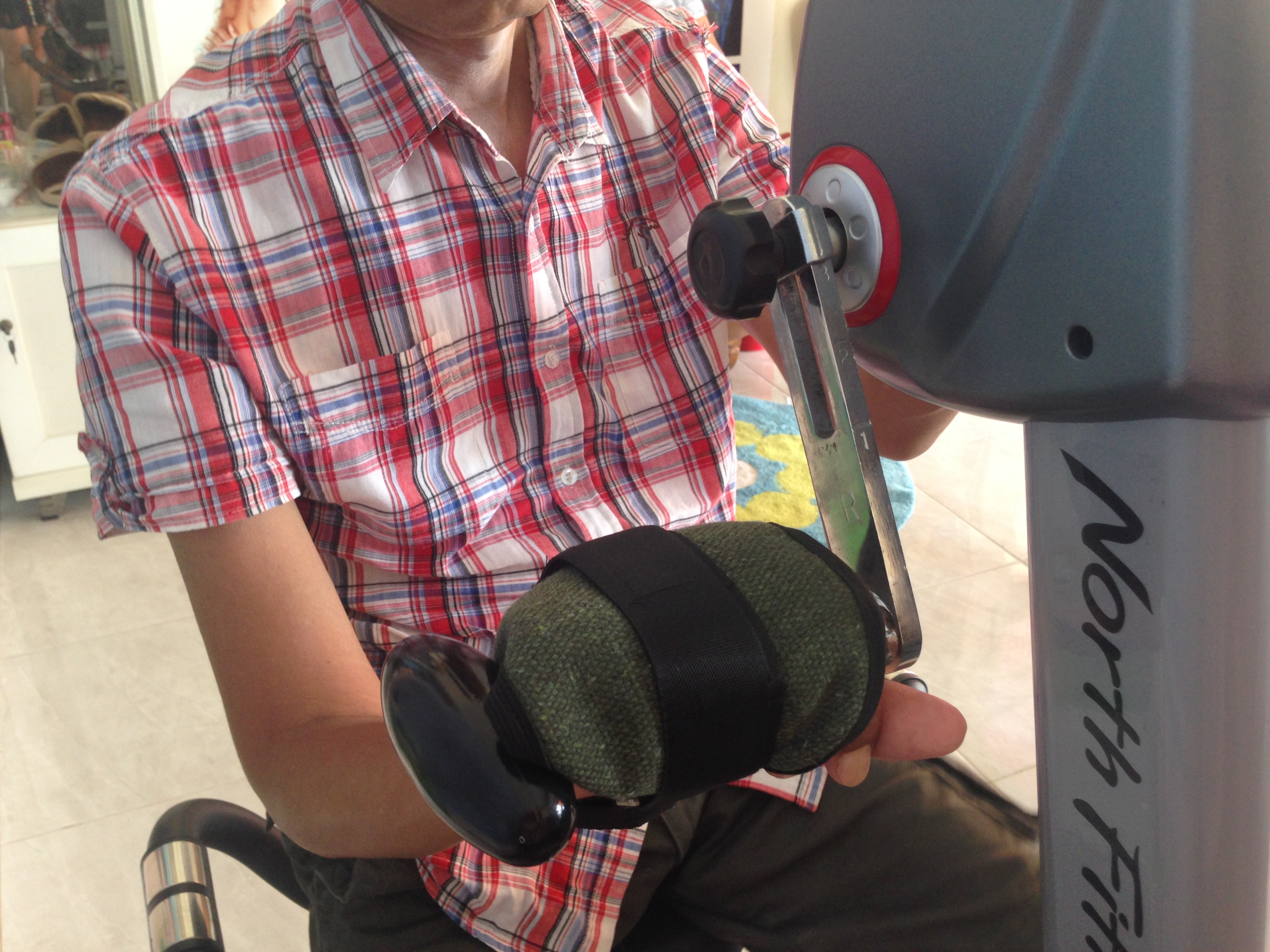 ถุงมือจักรยานกายภาพ (Bicycle Hand Support)/ถุงมือปั่นจักรยาน/ถุงมือออกกำลังกาย/ถุงมือกายภาพ