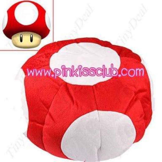 หมวกเห็ด หมวกเห็ดมาริโอ้ พร้อมส่ง