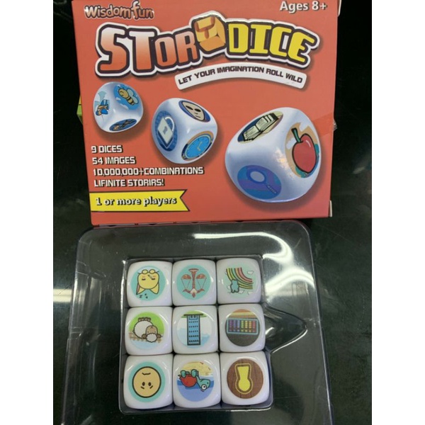 ลูกเต๋าเล่นนิทาน ไม่รู้จบ ของเล่นชิ้นนี้ฝึกจินตนาการได้ดีมากคะ พร้อมส่งจากไทย