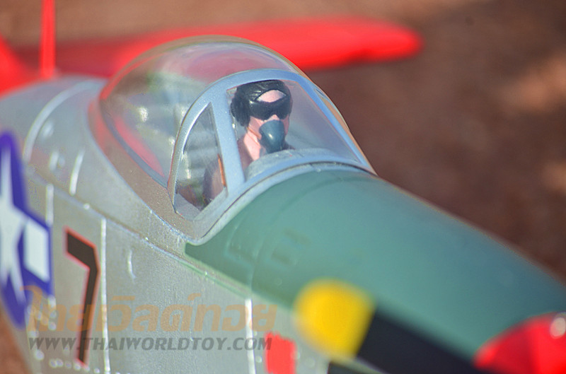 P-51D Mustang 750mm. 4Ch6G AUTO