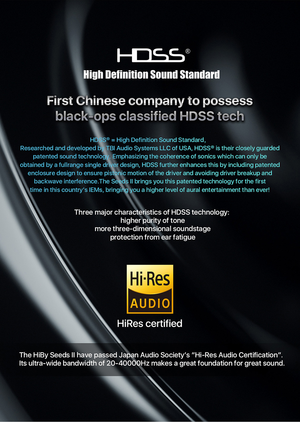 ขาย Hiby Seed 2 หูฟัง Dynamic รองรับ Hi-Res บอดี้ Pure copper สายชุบเงินถัก 4