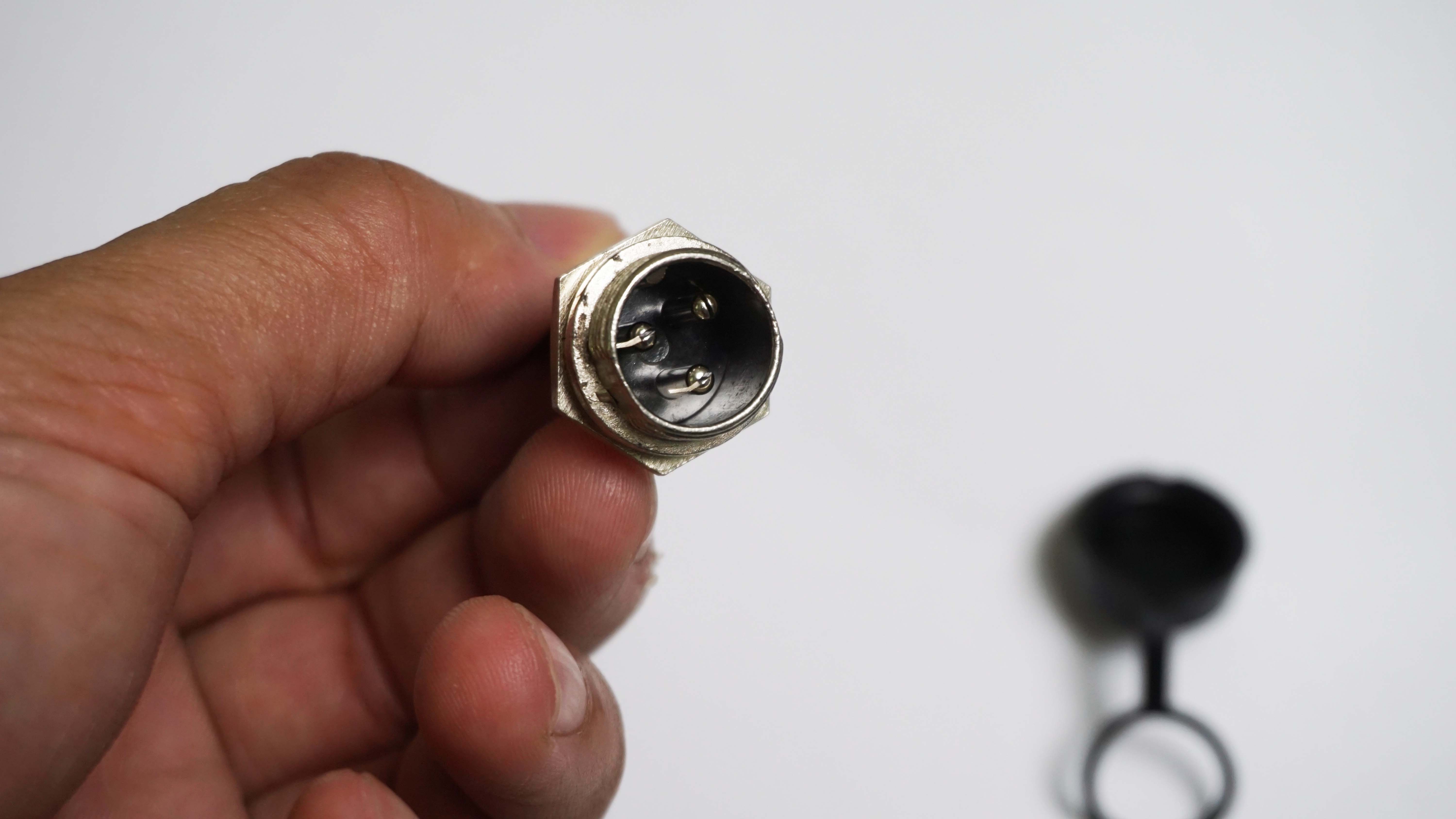 อะไหล่ หัวชาร์จ แบบกลม สำหรับจักรยานไฟฟ้า