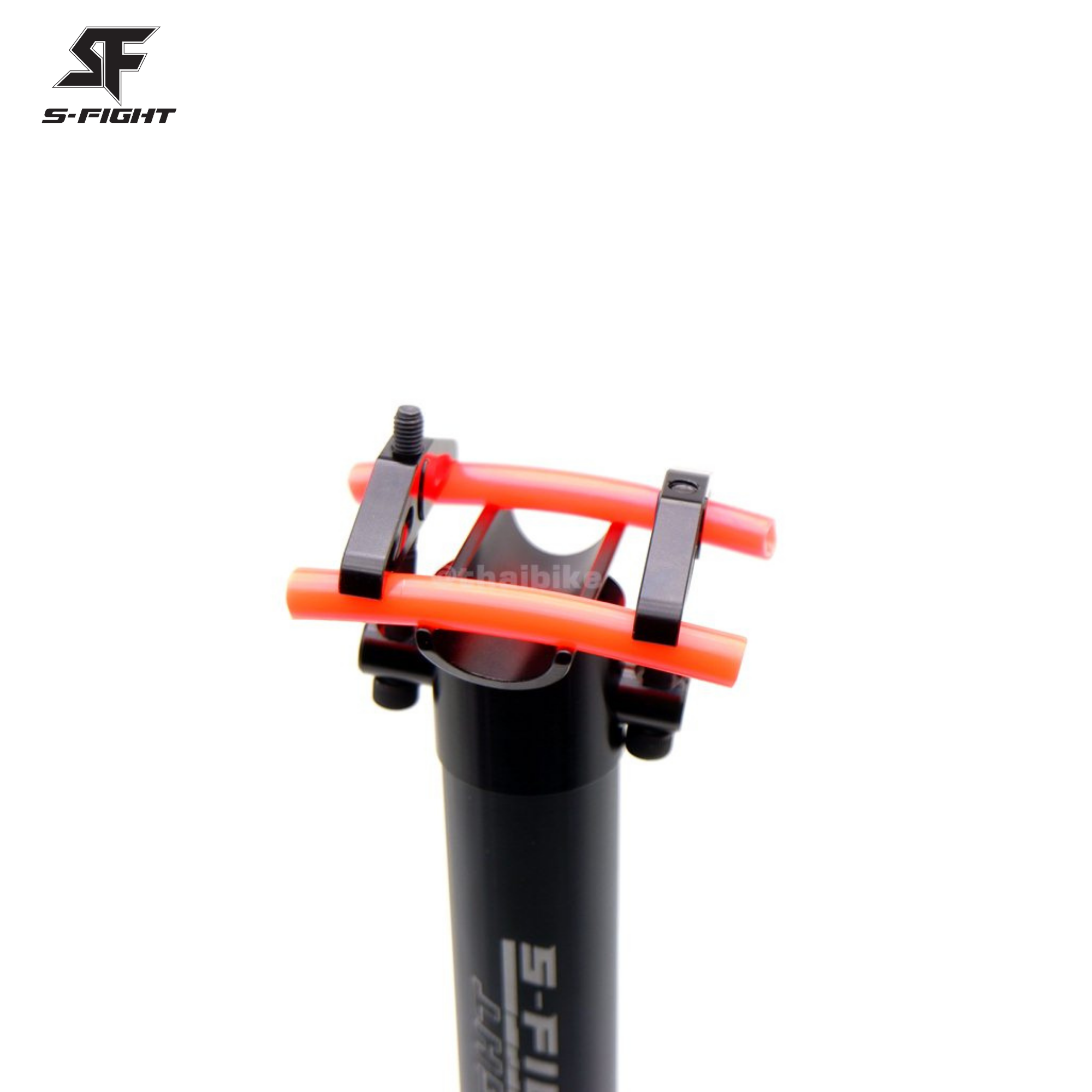 หลักอานตรง S-FIGHT รุ่น SP0309 CNC ALUMINIUM 6061